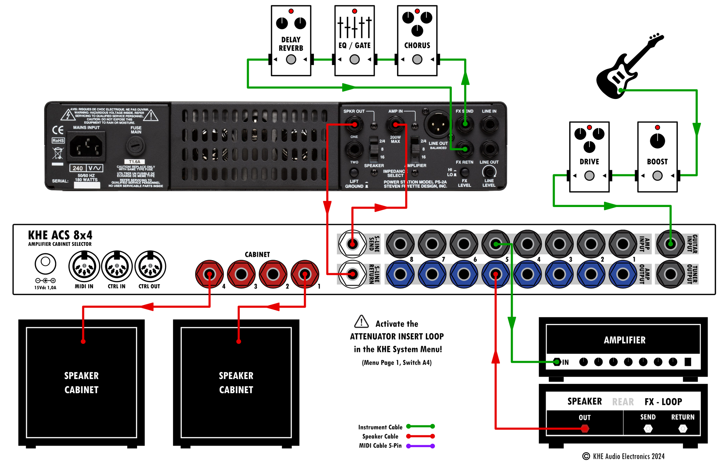 Fryette Power Station 真空管アンプ Fryette Power Station 真空管アンプ